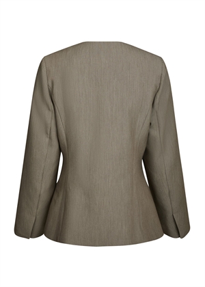 Frillis fitted blazer Dark Sand Neo Noir